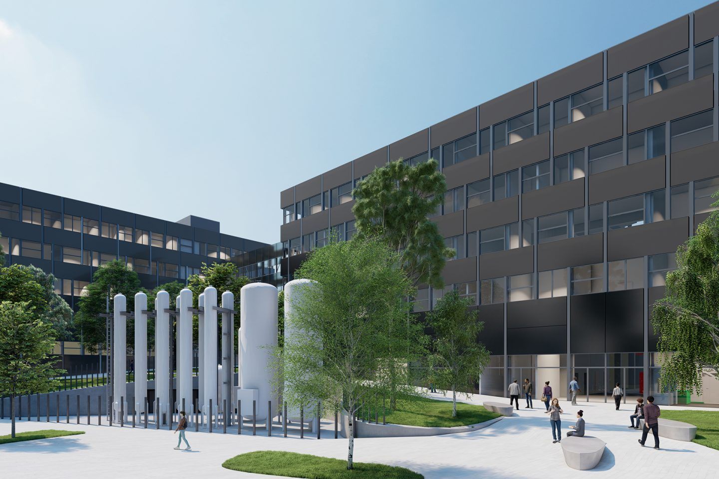 Physik Uni Stuttgart Praktikum Neubau Physik, Universität Stuttgart – hammeskrause architekten